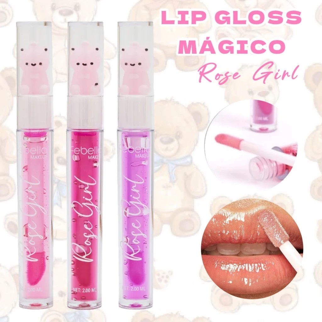 Lip Gloss Rose Girls - Febella