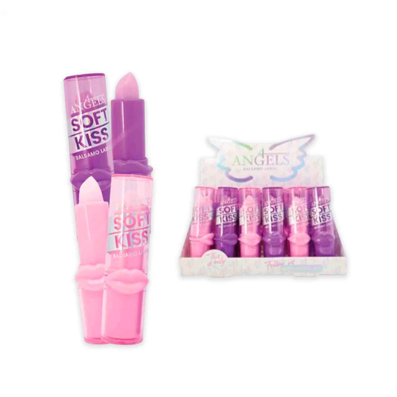 BÁLSAMO LABIAL SOFT KISS 4 ANGELS