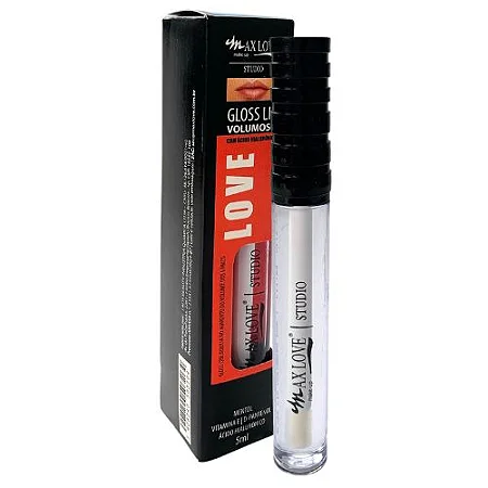 Gloss Lip Volumoso Vegano  Max Love